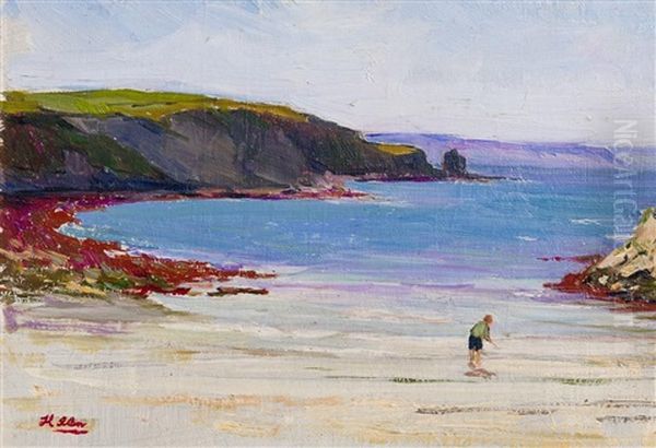 Boy On The Beach, Co.antrim - view 1