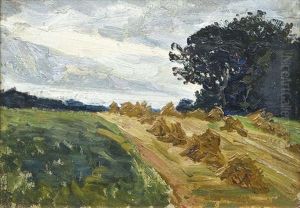 Hayfield, Belvoir Park by Hans (Jean) Iten
