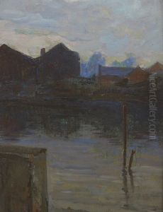 Belfast Docks by Hans (Jean) Iten