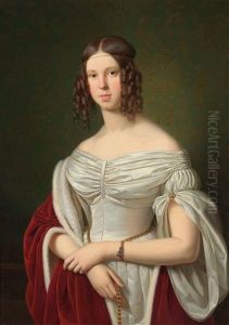 Portrait Der Marie Felicitas Zu Furstenberg Geb. Grafin Wolff-metternich Zur Gracht Verheiratet Mit Joseph Freiherr Von Furstenberg Portrait Der Marie Felicitas Zu Furstenberg Geb. Grafin Wolff-metternich Zur Gracht Verheiratet Mit Joseph Freiherr Von Furstenberg