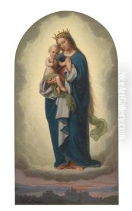 Madonna Mit Kind by Franz Ittenbach