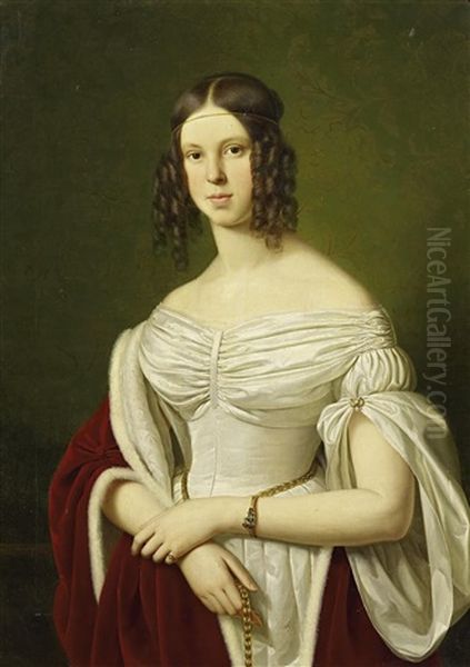 Portrat Der Marie Felicitas Zu Furstenberg - view 1