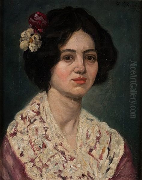 Retrato Femenino, 1900 - view 1