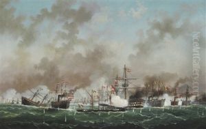 The Battle Of Lissa 20 July 1866 Between Austria And Italy by Vasilije Ivancowich