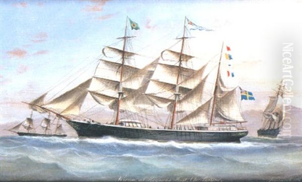 "krona Af Hoganas", Kapt. Chr. Larsson - view 1