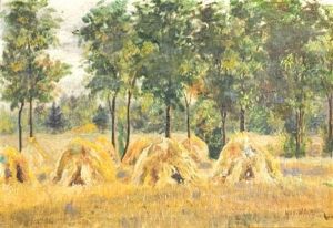Landscape by Mikhail Filippovich Ivanov