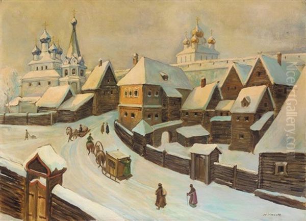 The Pskov Kremlin In The Sixteenth Century - view 1