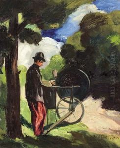 Wanderer Knife-grinder by Bela Ivanyi Gruenwald