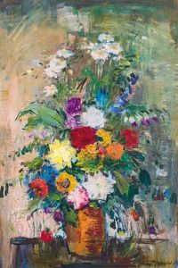 The Great Flower Still Life by Bela Ivanyi Gruenwald
