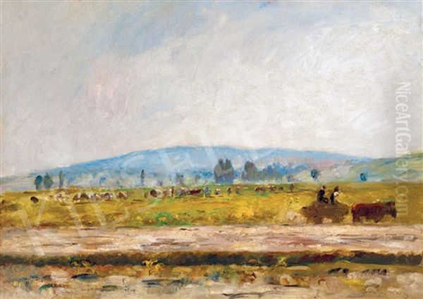 Homewards From The Corn-field - view 1
