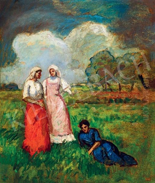 Girls In The Field - view 1
