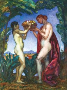Nudes With Basket