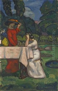 Afternoon Tea by Bela Ivanyi Gruenwald