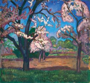 Park In Kecskemet by Bela Ivanyi Gruenwald