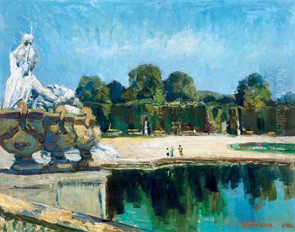 Castle Grounds In Wien (schonbrunn) - view 1