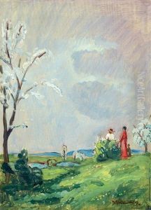 Spring Blossoming by Bela Ivanyi Gruenwald