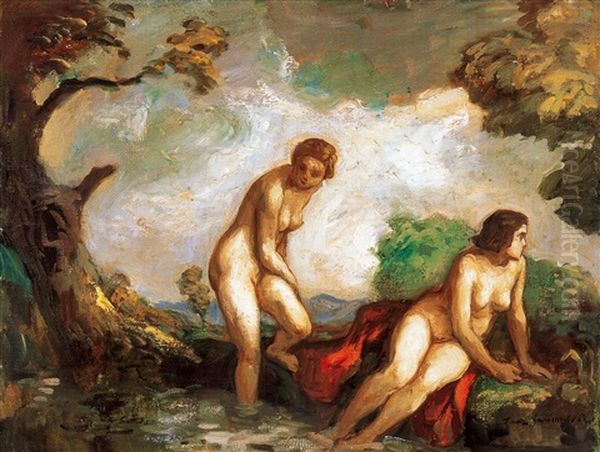 Women Bathing - view 1