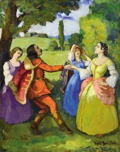 Company In The Open Air