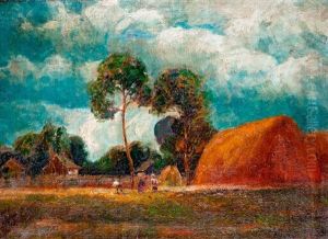 Szenagyujtok by Bela Ivanyi Gruenwald