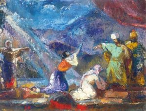 Scene by Bela Ivanyi Gruenwald