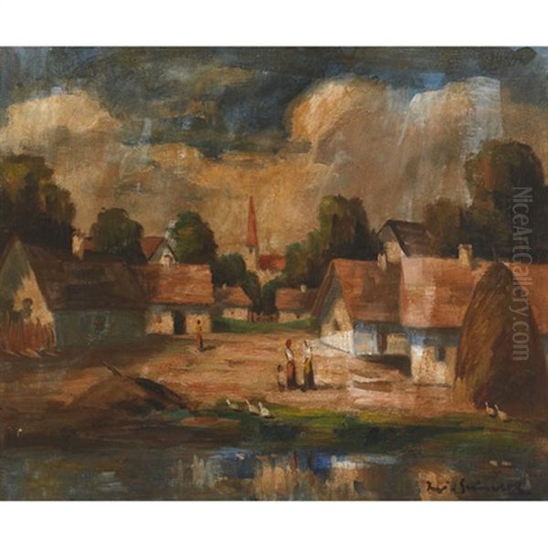 Village Scene - view 1