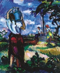 Water Carrier by Bela Ivanyi Gruenwald