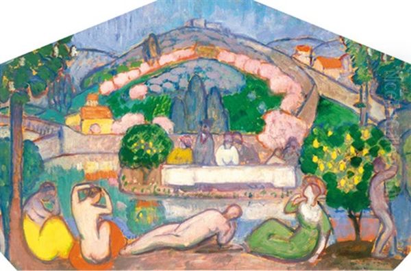 In The Garden, Spring - view 1