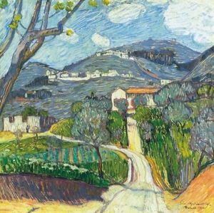 Tavasz, Firenzei Taj - Spring, Landscape In Florence by Bela Ivanyi Gruenwald
