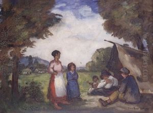 Figures In A Landscape