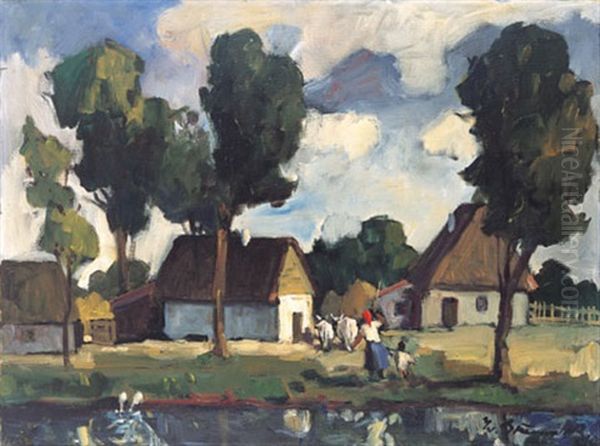 Figures In Landscape - view 1
