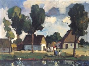 Figures In Landscape