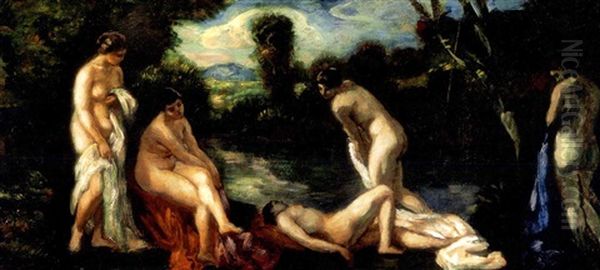 Furdozok (bathers) - view 1
