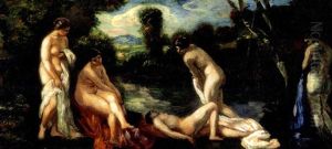 Furdozok (bathers) by Bela Ivanyi Gruenwald