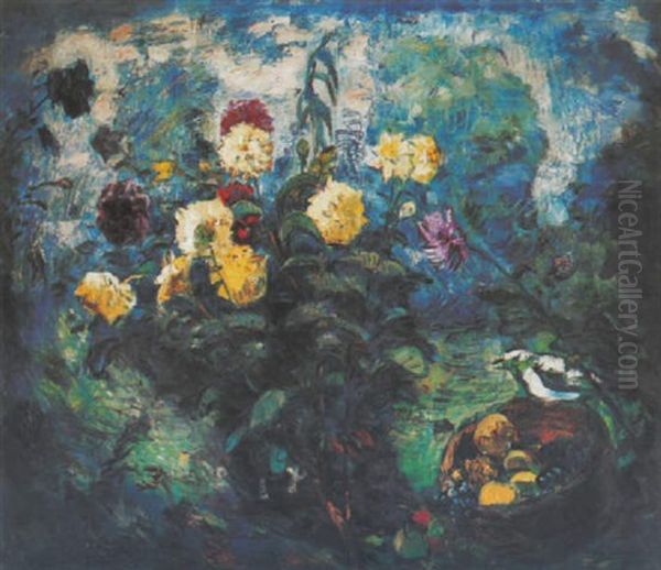 Nagy Viragcsendelet (large Still-life Of Flowers) - view 1