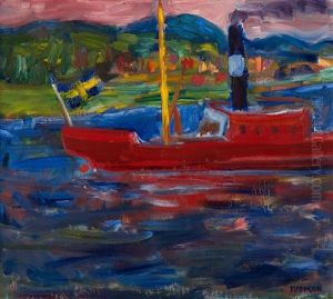 Rod Bat (red Boat) by Ivan Ivarson