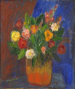 Blommor I Kruka by Ivan Ivarson