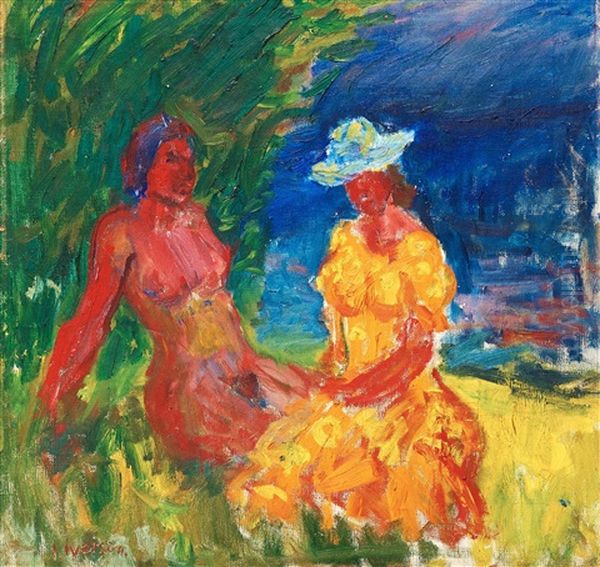 Kvinnor Vid Stranden (women On The Beach) - view 1