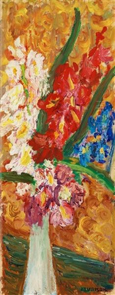 Stilleben Med Gladiolus - view 1