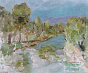 Flodlandskap, Provence