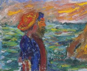 Man Och Kvinna Vid Havet by Ivan Ivarson