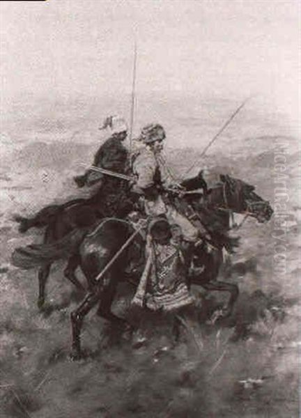 Kosaken Auf Der Steppe - view 1
