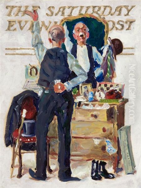 Saturday Evening Post Cover (study) - view 1