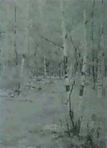 "wisconsin Birches" by Eugene Iverd