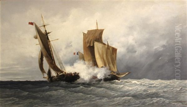 A Naval Combat - view 1