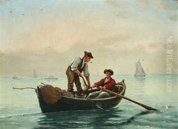 Fishermen At Sea - view 1