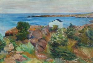 Coastal Landscape From Bornholm by Kraesten Iversen