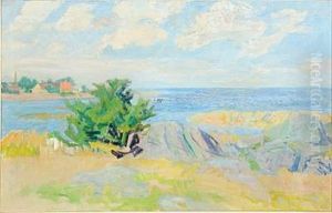 Bornholm Landscape by Kraesten Iversen