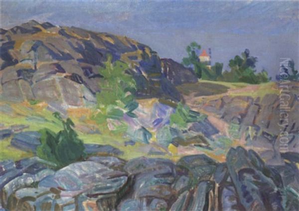 Klippesten Ved Svaneke Fyr - view 1