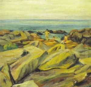 Badende Drenge, Bornholm