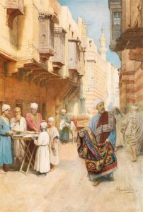 Le Marchand De Tapis by Frederico Bartolini